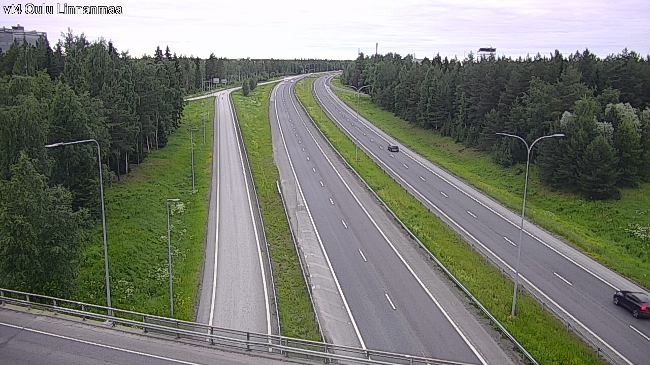 Weather Camera Image Road 4 Oulu, Linnanmaa, Oulu, Pohjois-Pohjanmaa