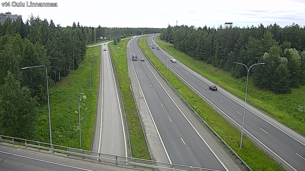 Weather Camera Image Road 4 Oulu, Linnanmaa, Oulu, Pohjois-Pohjanmaa