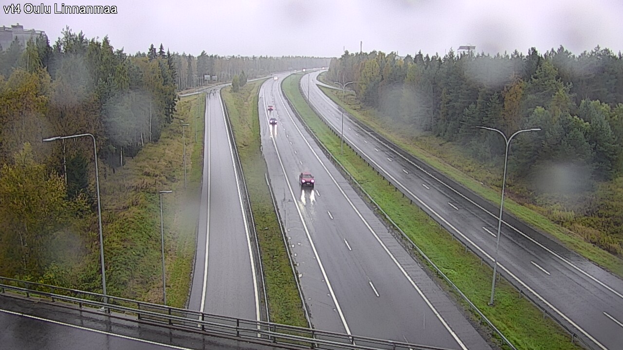 Weather Camera Image Road 4 Oulu, Linnanmaa, Oulu, Pohjois-Pohjanmaa