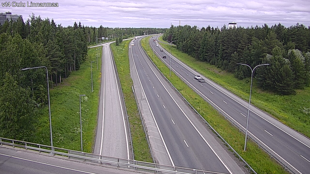 Weather Camera Image Road 4 Oulu, Linnanmaa, Oulu, Pohjois-Pohjanmaa