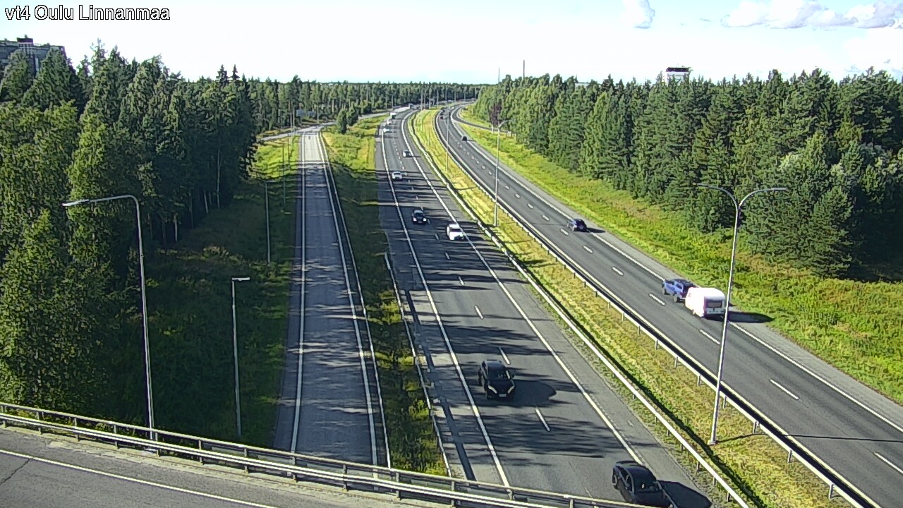 Kelikamerat Kuva Tie 4 Oulu Linnanmaa, Oulu, Pohjois-Pohjanmaa