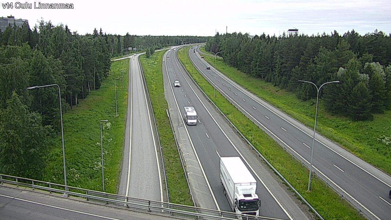 Weather Camera Image Road 4 Oulu, Linnanmaa, Oulu, Pohjois-Pohjanmaa