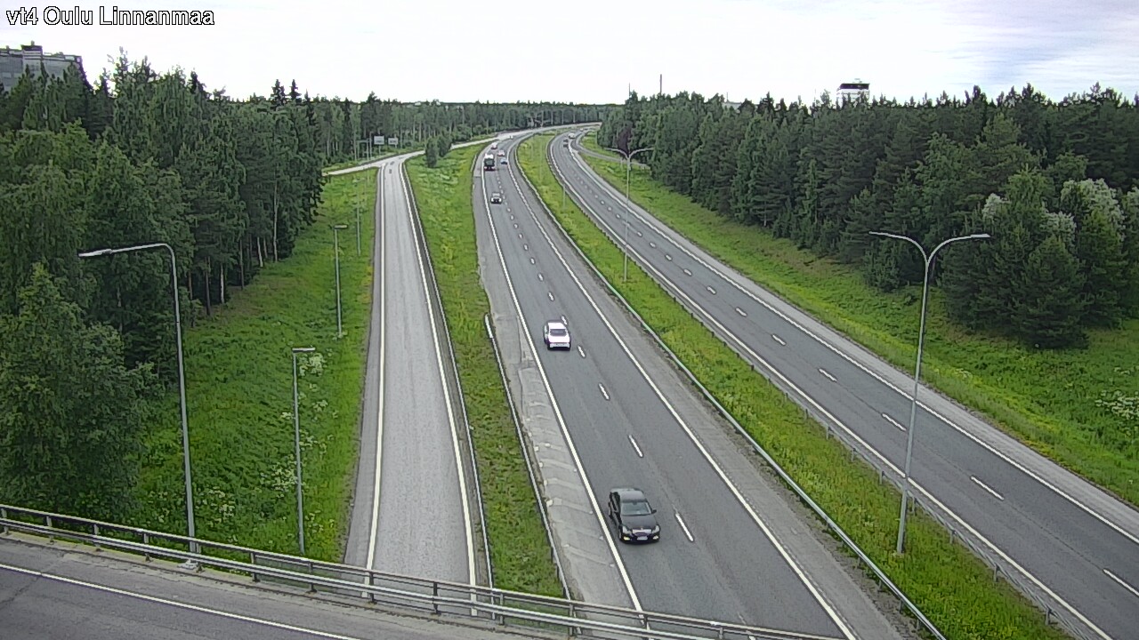Weather Camera Image Road 4 Oulu, Linnanmaa, Oulu, Pohjois-Pohjanmaa