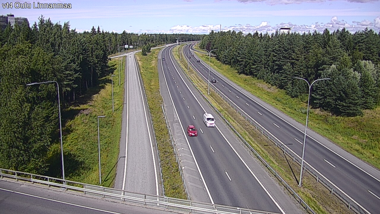Weather Camera Image Road 4 Oulu, Linnanmaa, Oulu, Pohjois-Pohjanmaa