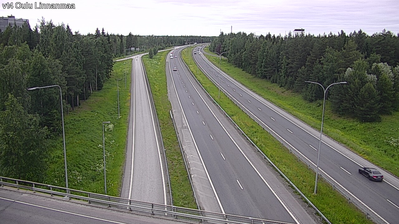 Weather Camera Image Road 4 Oulu, Linnanmaa, Oulu, Pohjois-Pohjanmaa