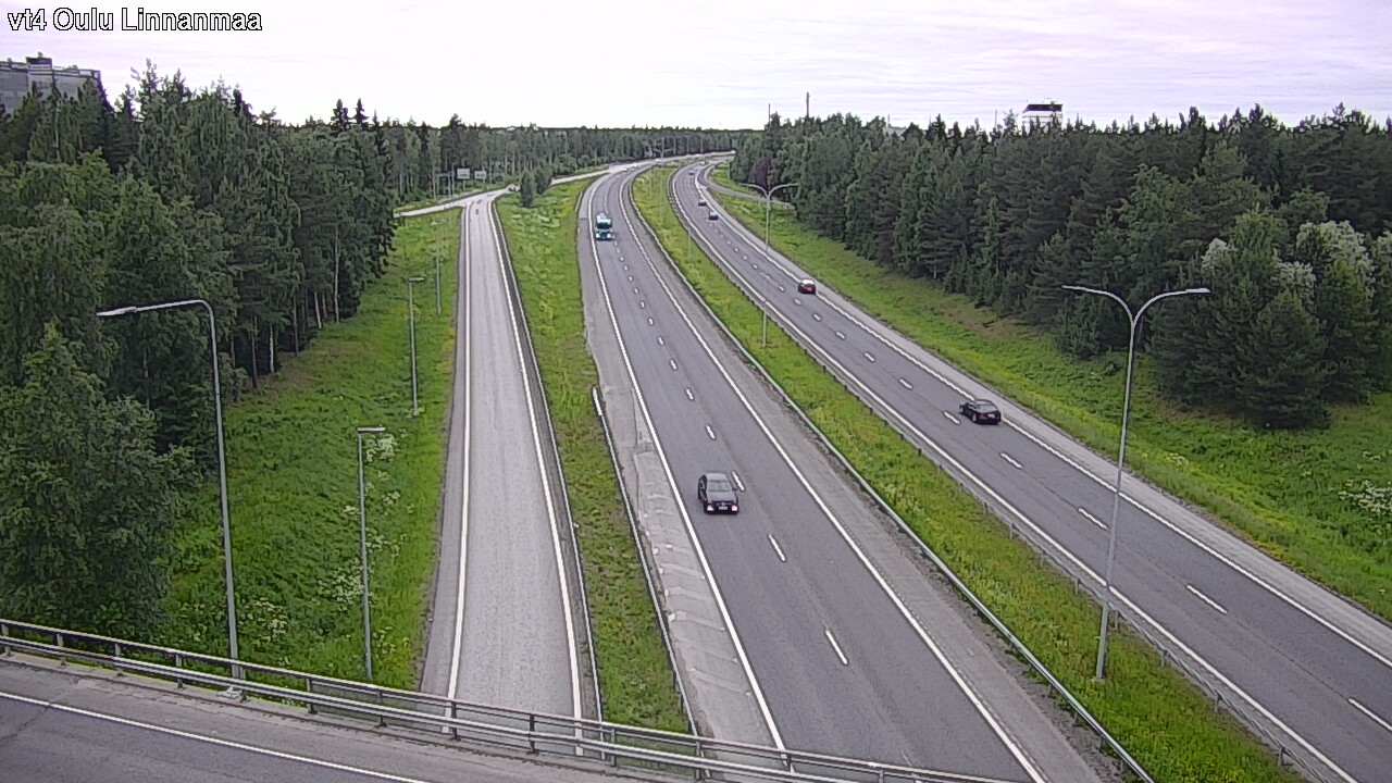Weather Camera Image Road 4 Oulu, Linnanmaa, Oulu, Pohjois-Pohjanmaa