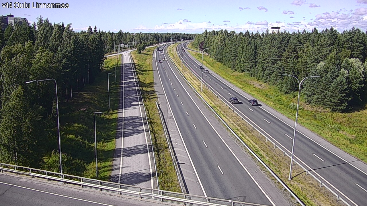 Kelikamerat Kuva Tie 4 Oulu Linnanmaa, Oulu, Pohjois-Pohjanmaa