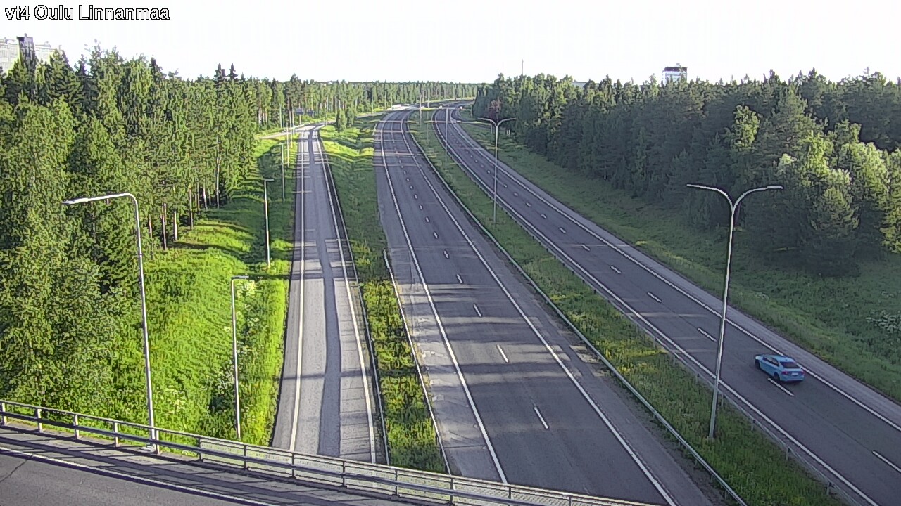 Weather Camera Image Road 4 Oulu, Linnanmaa, Oulu, Pohjois-Pohjanmaa