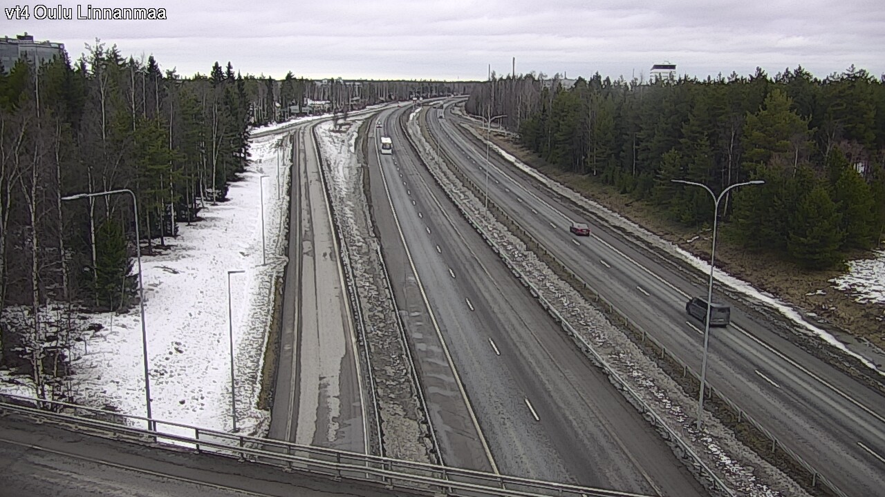 Weather Camera Image Road 4 Oulu, Linnanmaa, Oulu, Pohjois-Pohjanmaa
