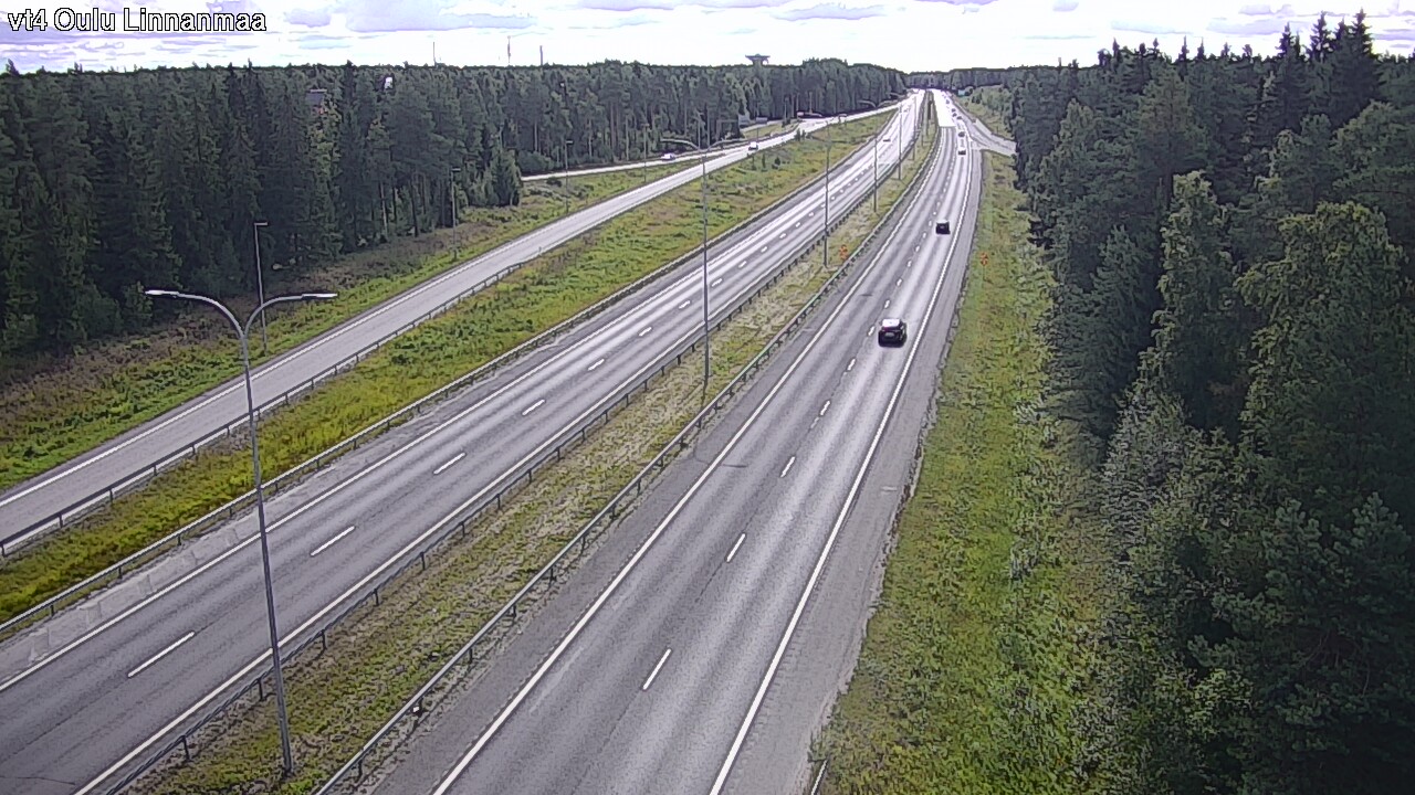Weather Camera Image Road 4 Oulu, Linnanmaa, Oulu, Pohjois-Pohjanmaa
