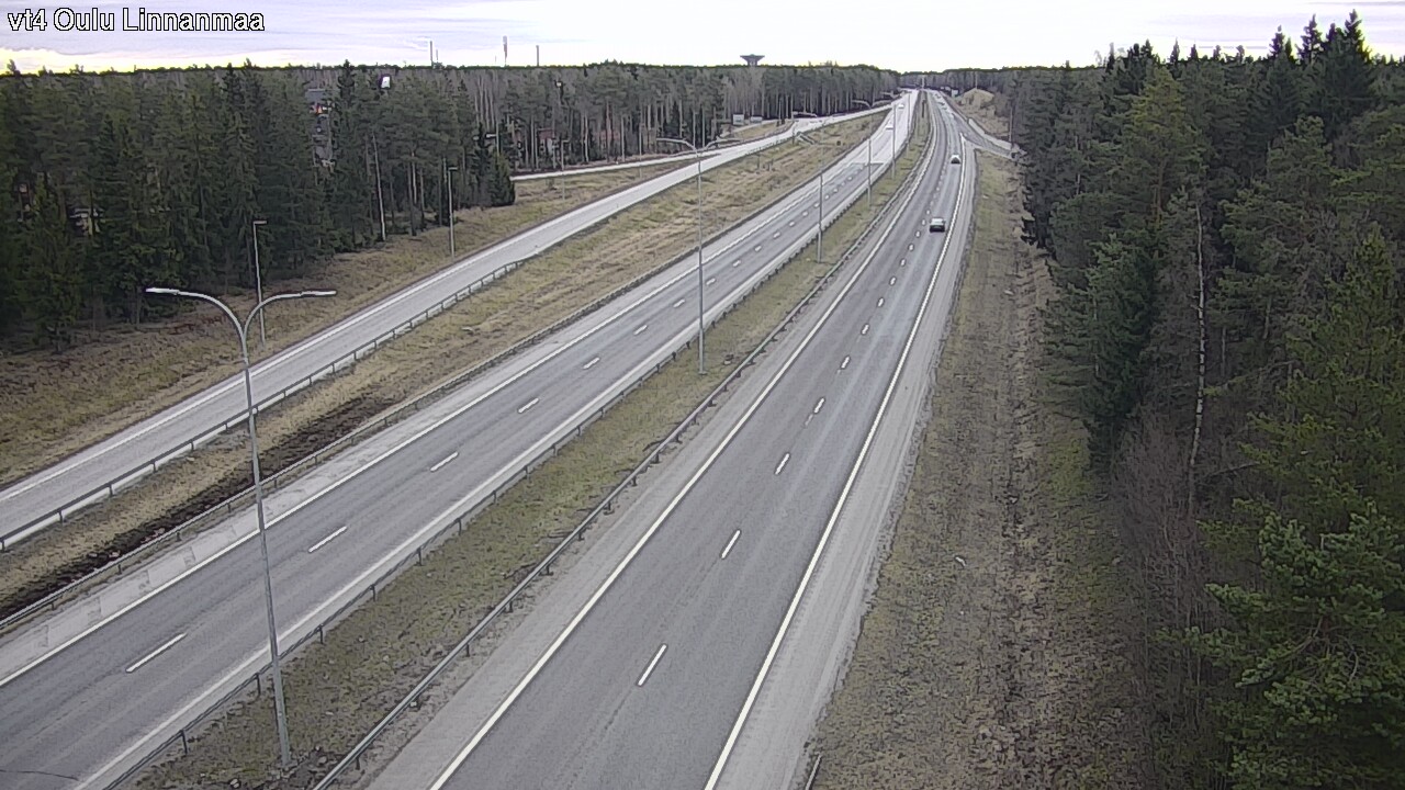 Weather Camera Image Road 4 Oulu, Linnanmaa, Oulu, Pohjois-Pohjanmaa