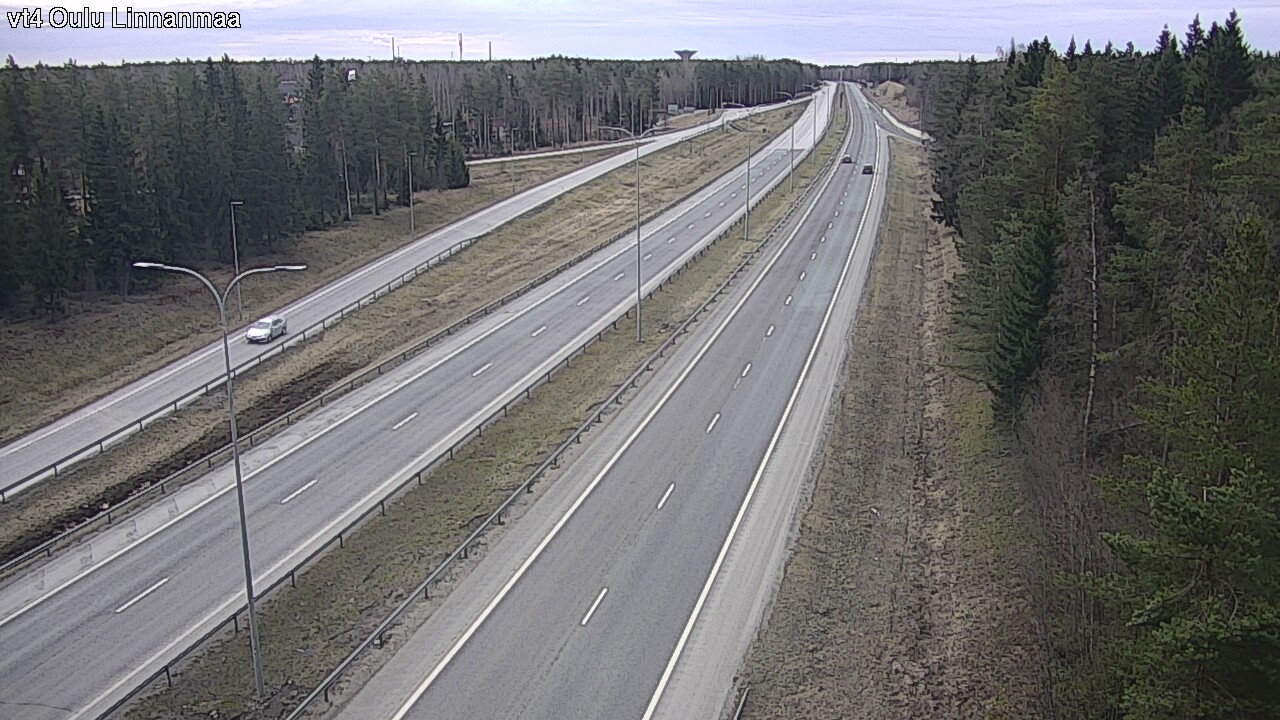 Weather Camera Image Road 4 Oulu, Linnanmaa, Oulu, Pohjois-Pohjanmaa