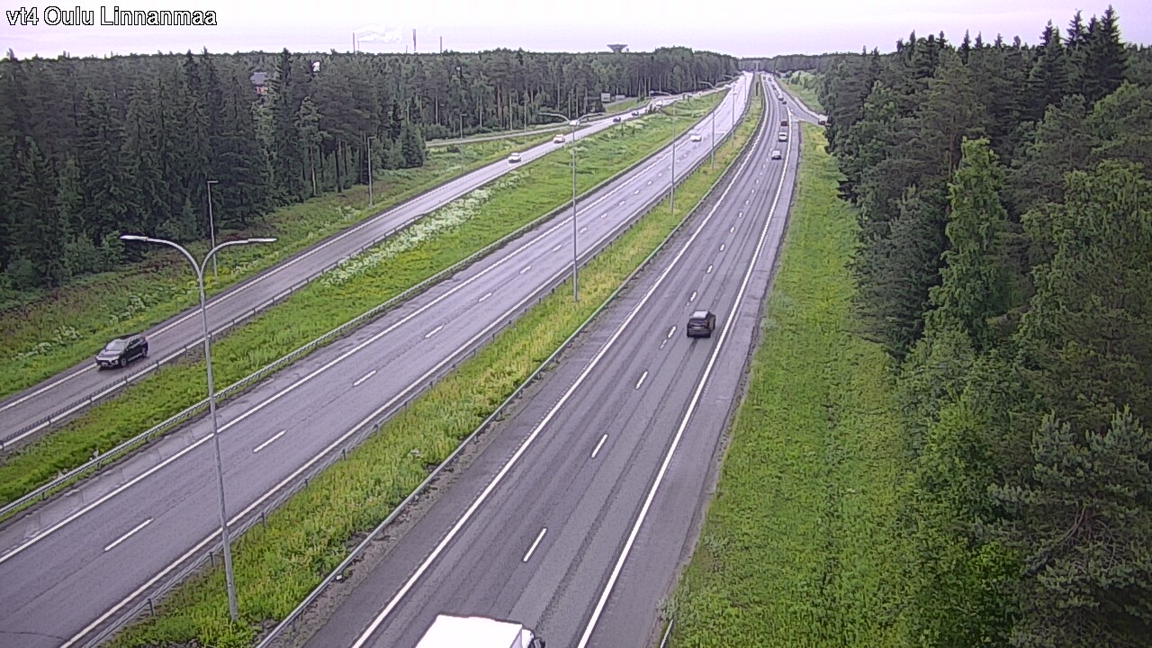 Weather Camera Image Road 4 Oulu, Linnanmaa, Oulu, Pohjois-Pohjanmaa