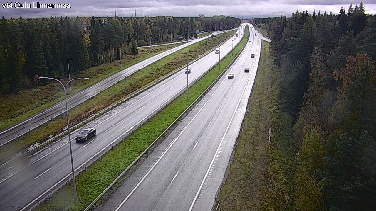 Weather Camera Image Road 4 Oulu, Linnanmaa, Oulu, Pohjois-Pohjanmaa