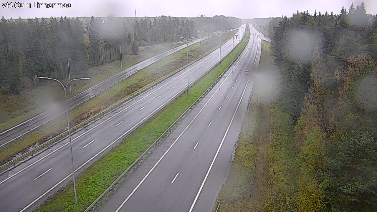 Weather Camera Image Road 4 Oulu, Linnanmaa, Oulu, Pohjois-Pohjanmaa