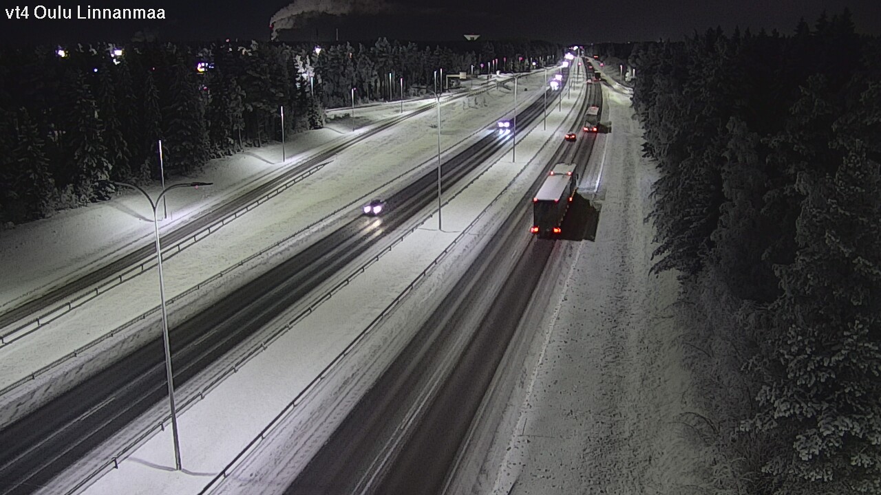 Kelikamerat Kuva Tie 4 Oulu Linnanmaa, Oulu, Pohjois-Pohjanmaa