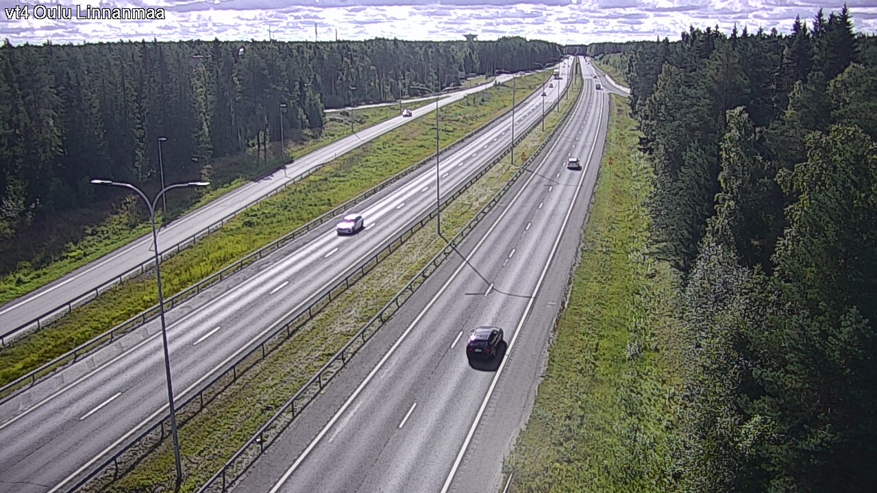 Weather Camera Image Road 4 Oulu, Linnanmaa, Oulu, Pohjois-Pohjanmaa