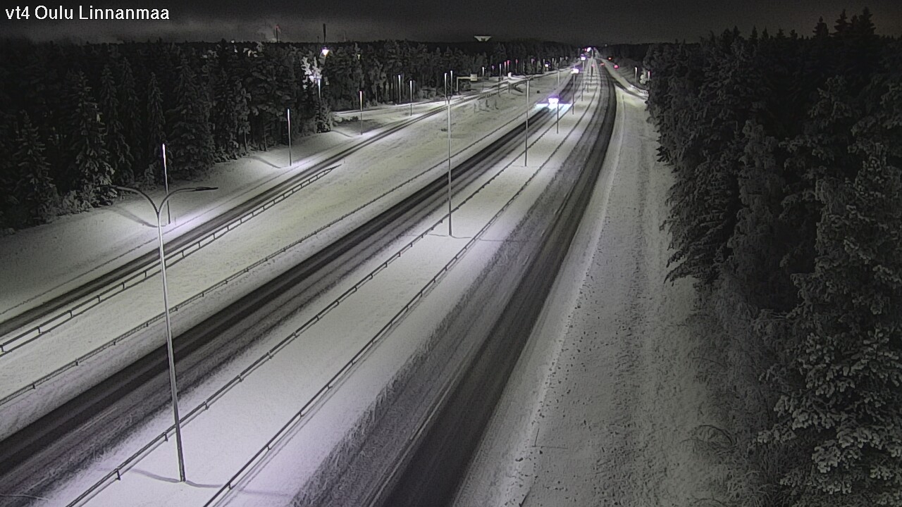 Weather Camera Image Road 4 Oulu, Linnanmaa, Oulu, Pohjois-Pohjanmaa