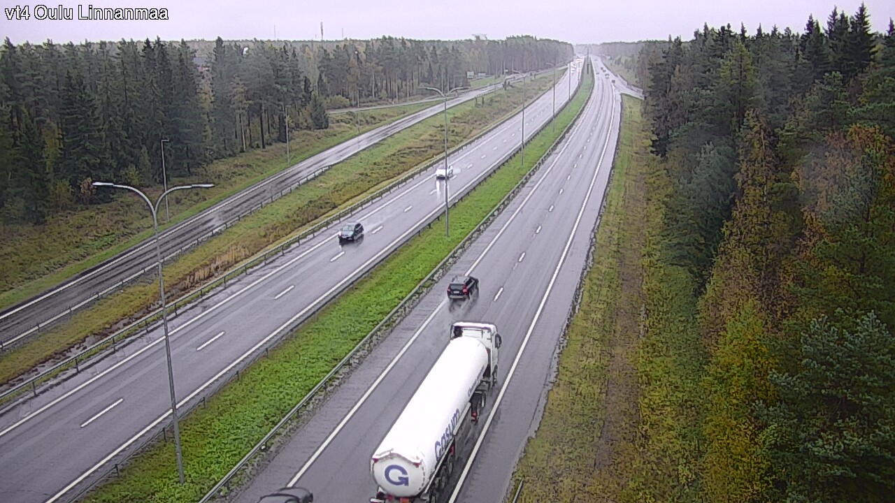 Weather Camera Image Road 4 Oulu, Linnanmaa, Oulu, Pohjois-Pohjanmaa