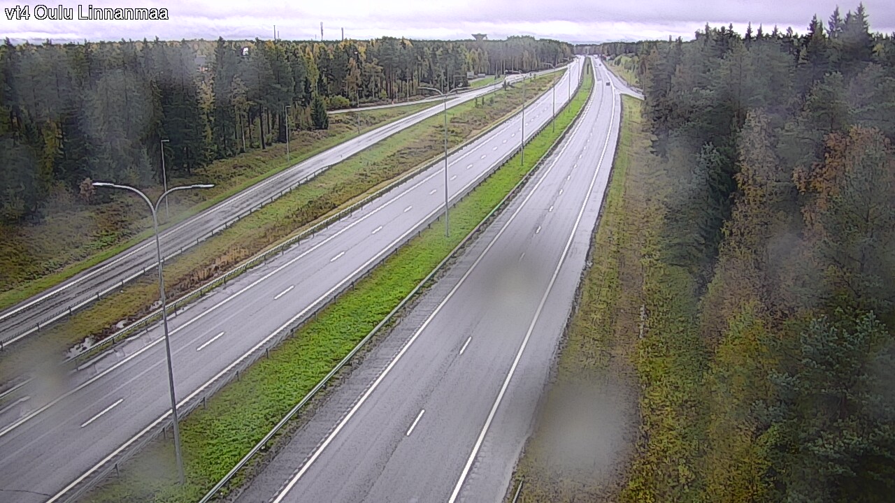 Weather Camera Image Road 4 Oulu, Linnanmaa, Oulu, Pohjois-Pohjanmaa