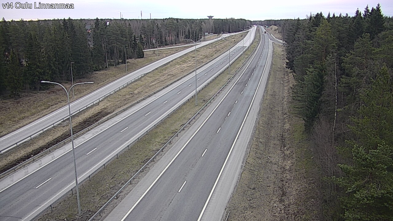 Weather Camera Image Road 4 Oulu, Linnanmaa, Oulu, Pohjois-Pohjanmaa