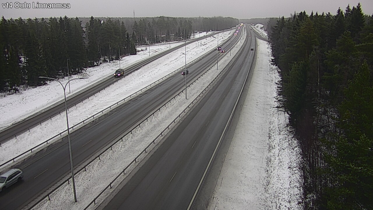 Weather Camera Image Road 4 Oulu, Linnanmaa, Oulu, Pohjois-Pohjanmaa