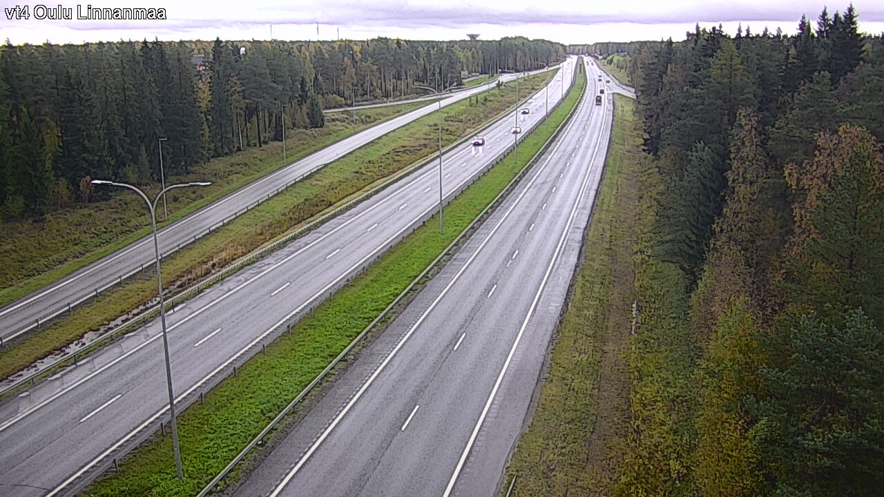 Weather Camera Image Road 4 Oulu, Linnanmaa, Oulu, Pohjois-Pohjanmaa