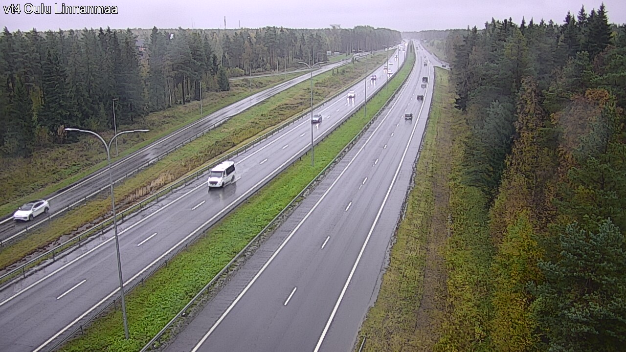 Weather Camera Image Road 4 Oulu, Linnanmaa, Oulu, Pohjois-Pohjanmaa