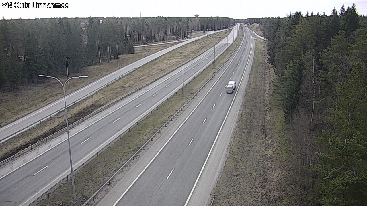 Weather Camera Image Road 4 Oulu, Linnanmaa, Oulu, Pohjois-Pohjanmaa