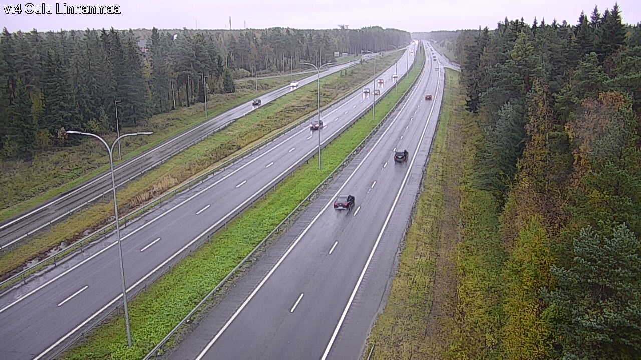 Weather Camera Image Road 4 Oulu, Linnanmaa, Oulu, Pohjois-Pohjanmaa