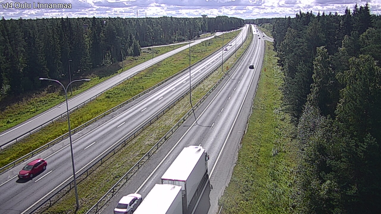 Weather Camera Image Road 4 Oulu, Linnanmaa, Oulu, Pohjois-Pohjanmaa