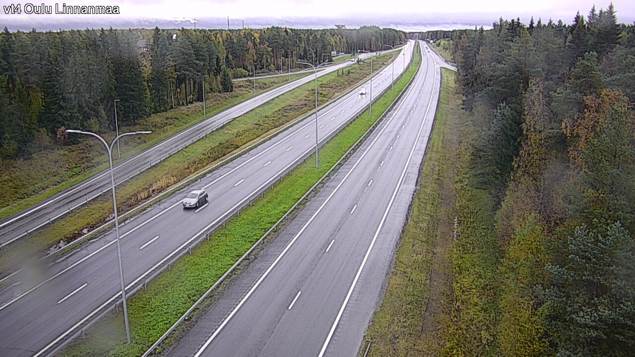 Weather Camera Image Road 4 Oulu, Linnanmaa, Oulu, Pohjois-Pohjanmaa