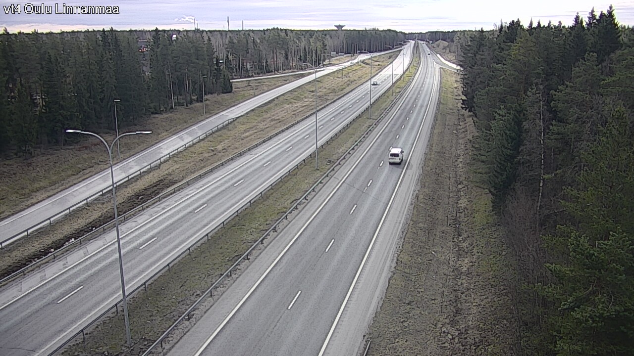 Weather Camera Image Road 4 Oulu, Linnanmaa, Oulu, Pohjois-Pohjanmaa