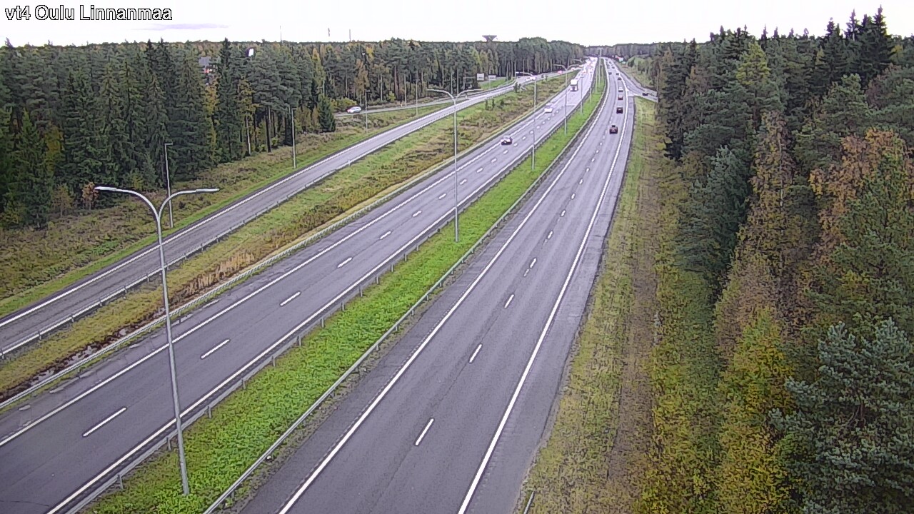 Weather Camera Image Road 4 Oulu, Linnanmaa, Oulu, Pohjois-Pohjanmaa