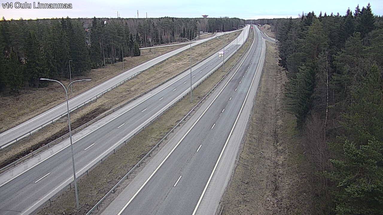Weather Camera Image Road 4 Oulu, Linnanmaa, Oulu, Pohjois-Pohjanmaa