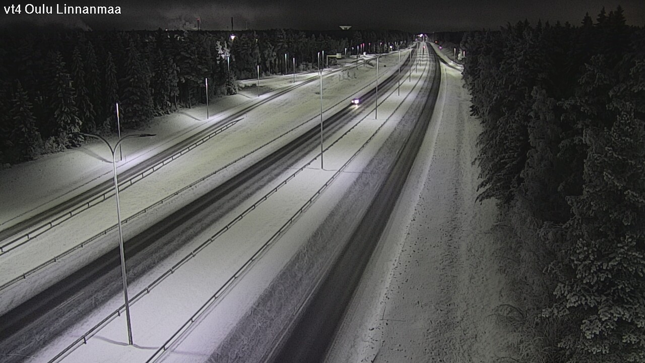 Weather Camera Image Road 4 Oulu, Linnanmaa, Oulu, Pohjois-Pohjanmaa