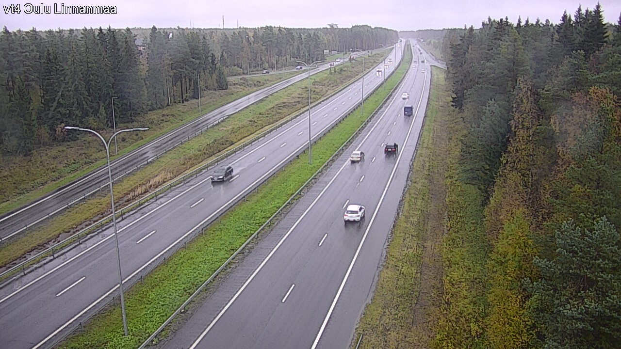 Weather Camera Image Road 4 Oulu, Linnanmaa, Oulu, Pohjois-Pohjanmaa