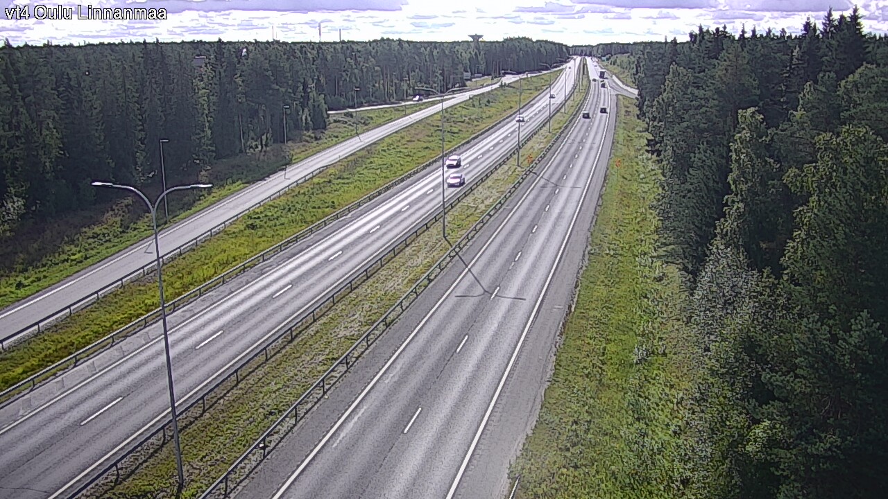 Weather Camera Image Road 4 Oulu, Linnanmaa, Oulu, Pohjois-Pohjanmaa