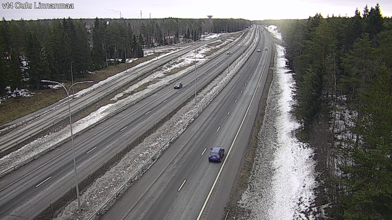 Weather Camera Image Road 4 Oulu, Linnanmaa, Oulu, Pohjois-Pohjanmaa