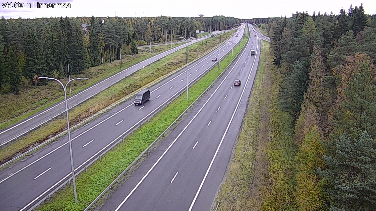 Weather Camera Image Road 4 Oulu, Linnanmaa, Oulu, Pohjois-Pohjanmaa