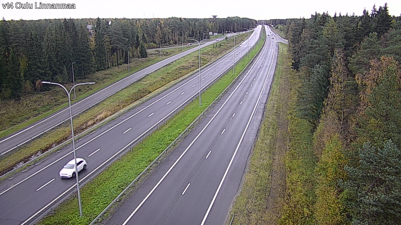 Weather Camera Image Road 4 Oulu, Linnanmaa, Oulu, Pohjois-Pohjanmaa