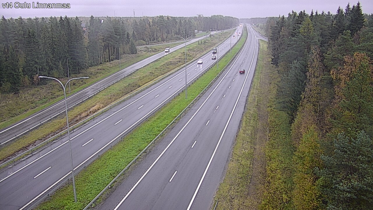 Weather Camera Image Road 4 Oulu, Linnanmaa, Oulu, Pohjois-Pohjanmaa