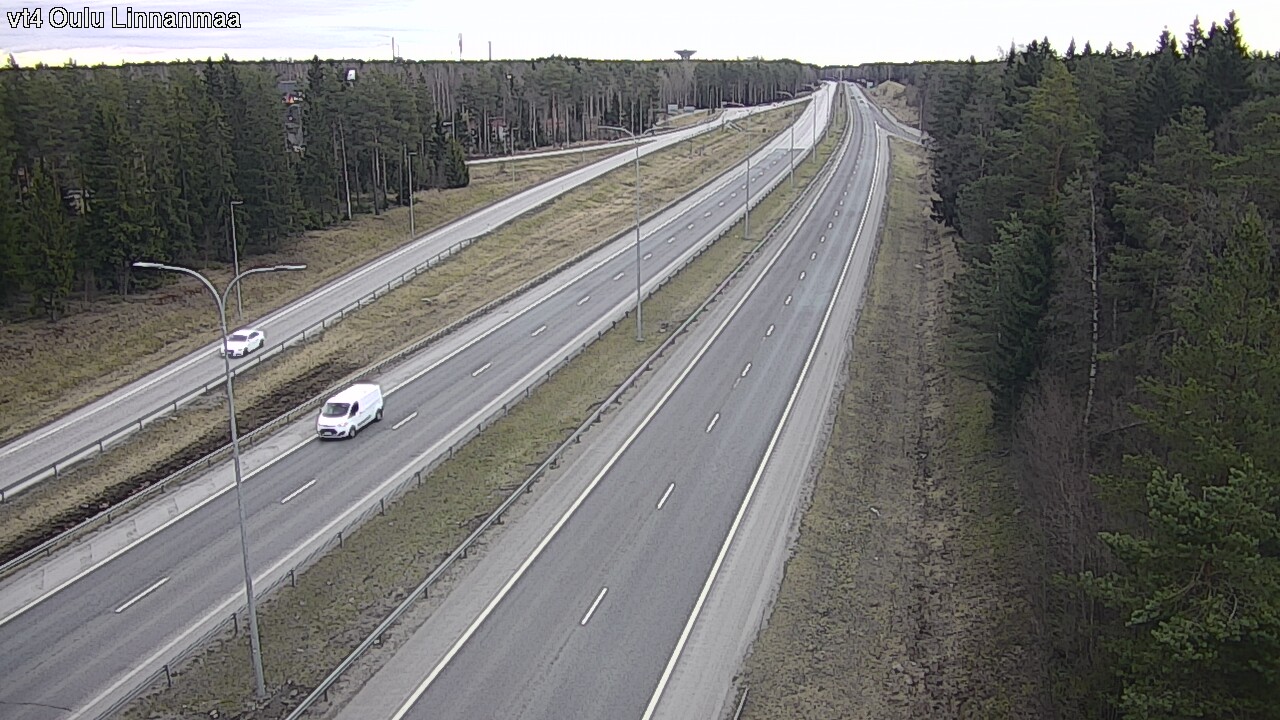 Weather Camera Image Road 4 Oulu, Linnanmaa, Oulu, Pohjois-Pohjanmaa