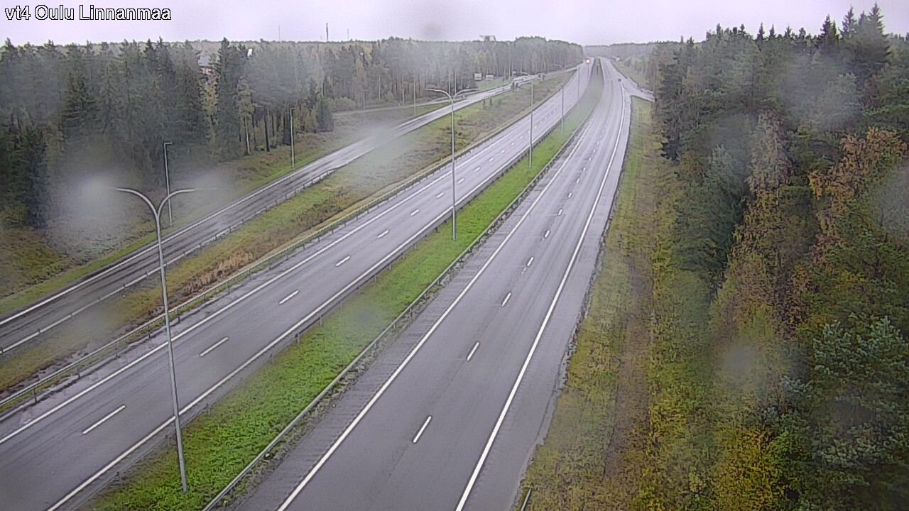 Weather Camera Image Road 4 Oulu, Linnanmaa, Oulu, Pohjois-Pohjanmaa