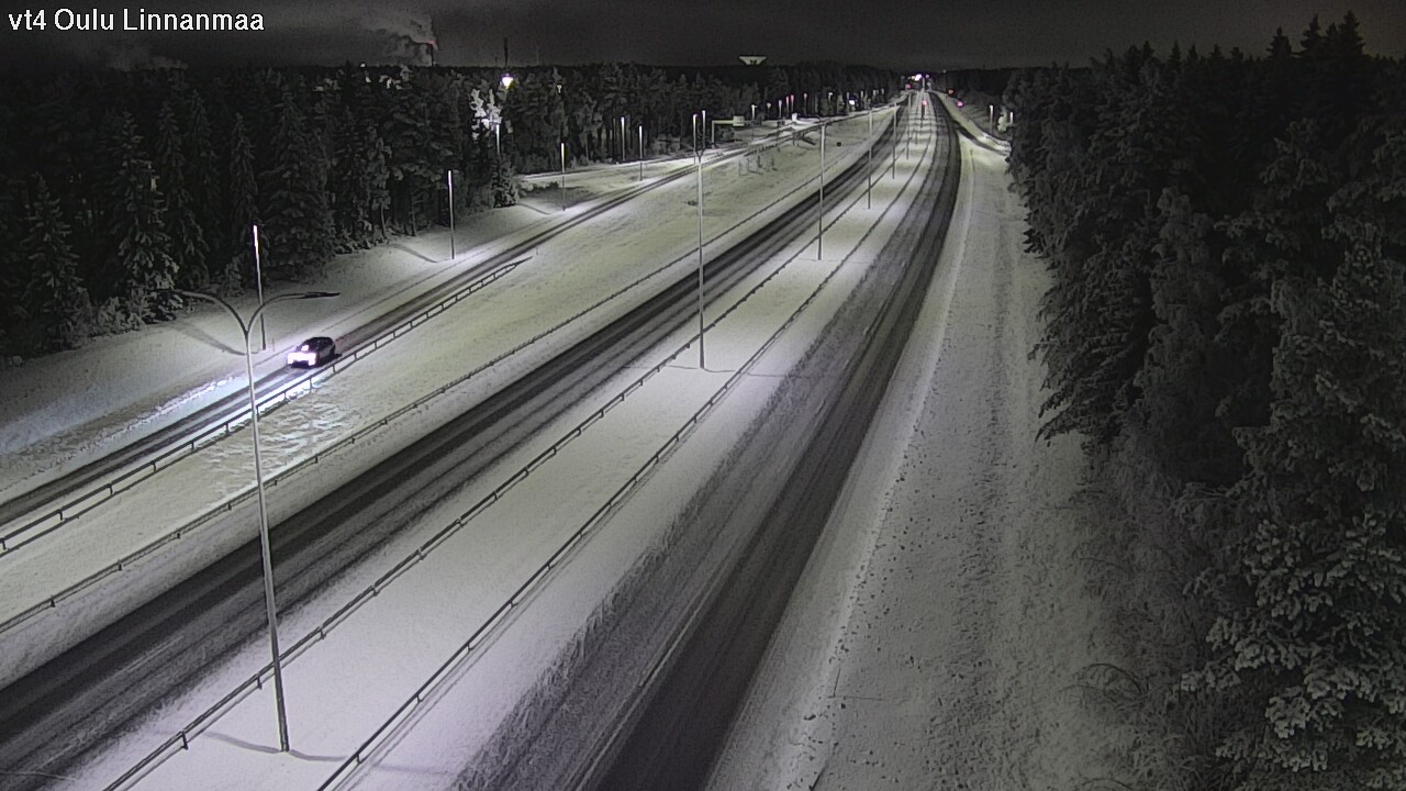 Weather Camera Image Road 4 Oulu, Linnanmaa, Oulu, Pohjois-Pohjanmaa