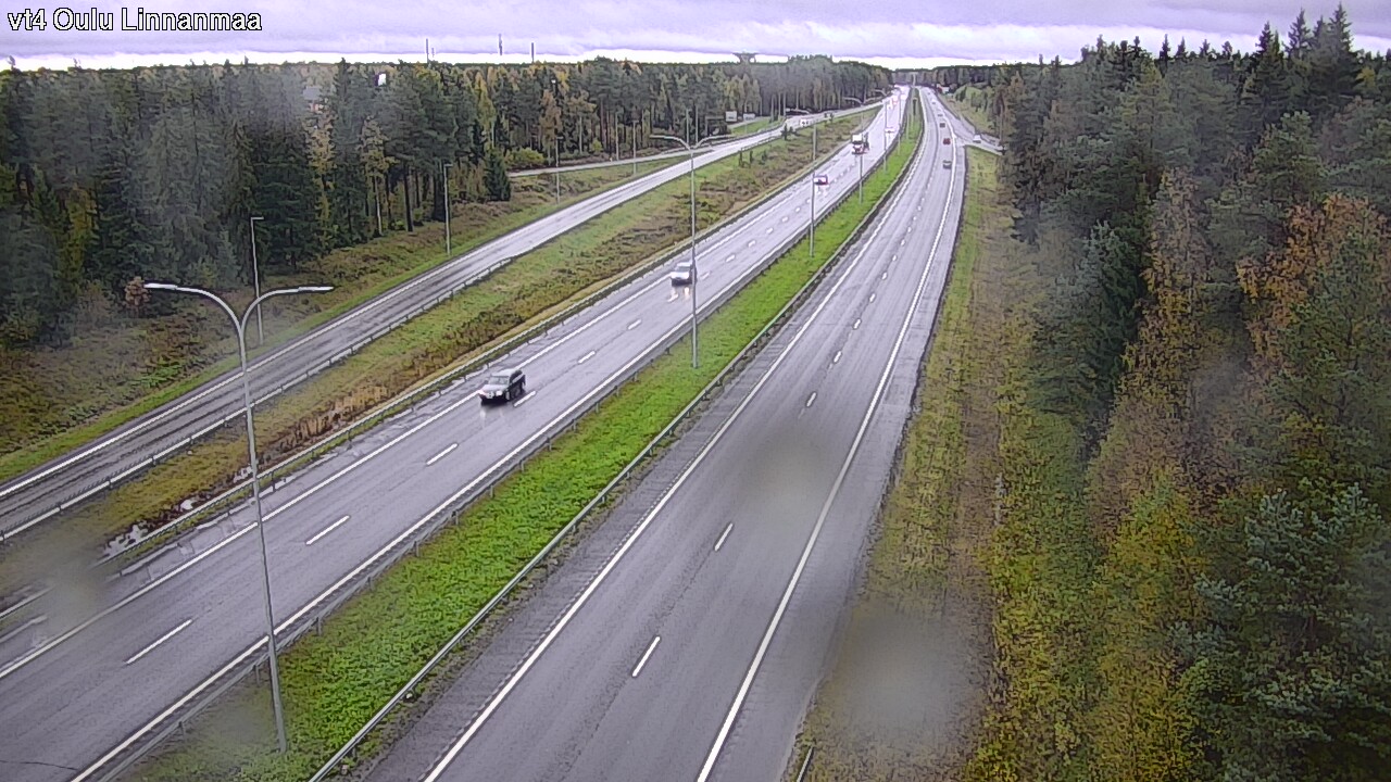 Weather Camera Image Road 4 Oulu, Linnanmaa, Oulu, Pohjois-Pohjanmaa
