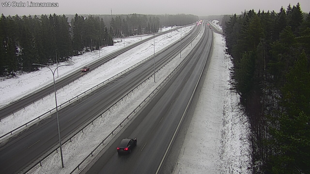 Weather Camera Image Road 4 Oulu, Linnanmaa, Oulu, Pohjois-Pohjanmaa