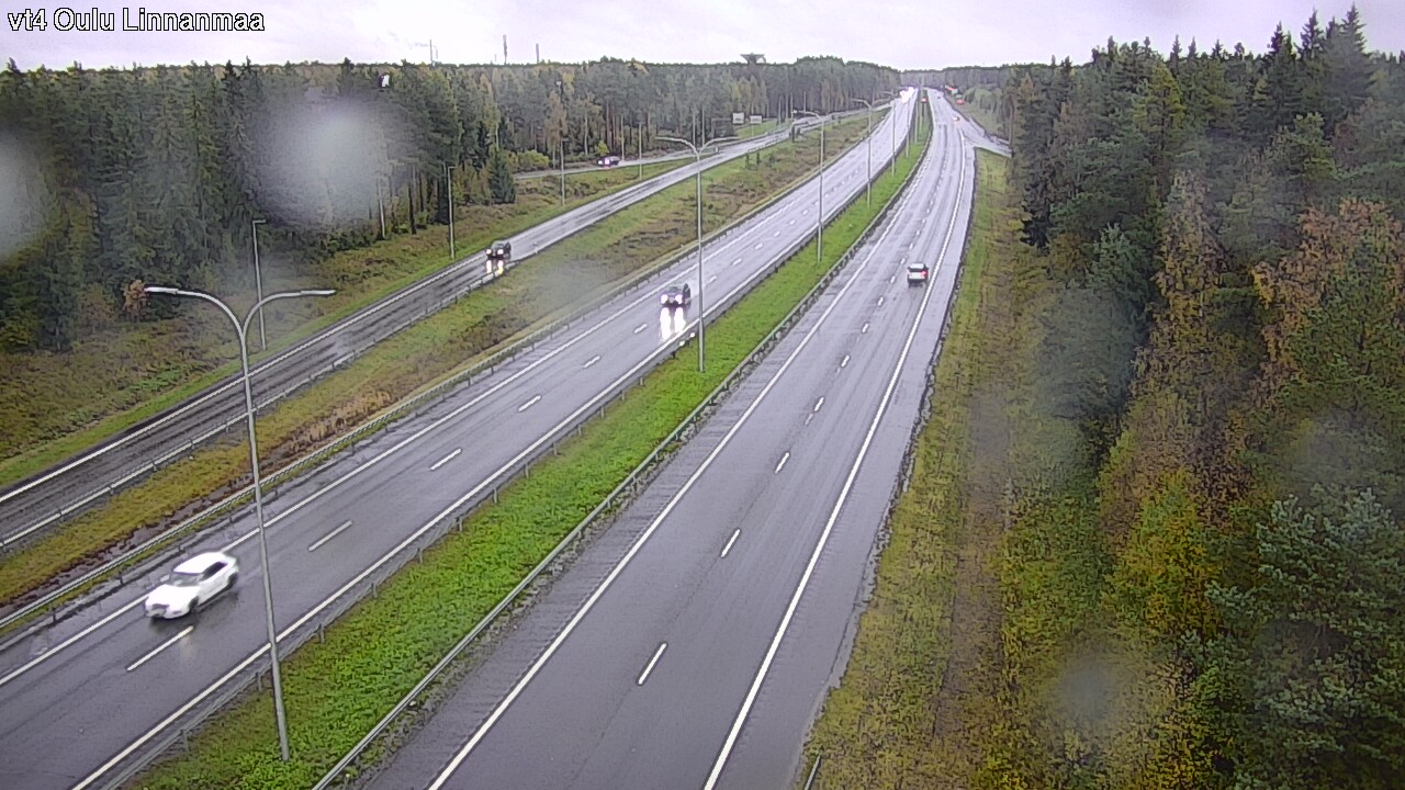 Weather Camera Image Väg 4 Uleåborg, Linnanmaa, Oulu, Pohjois-Pohjanmaa