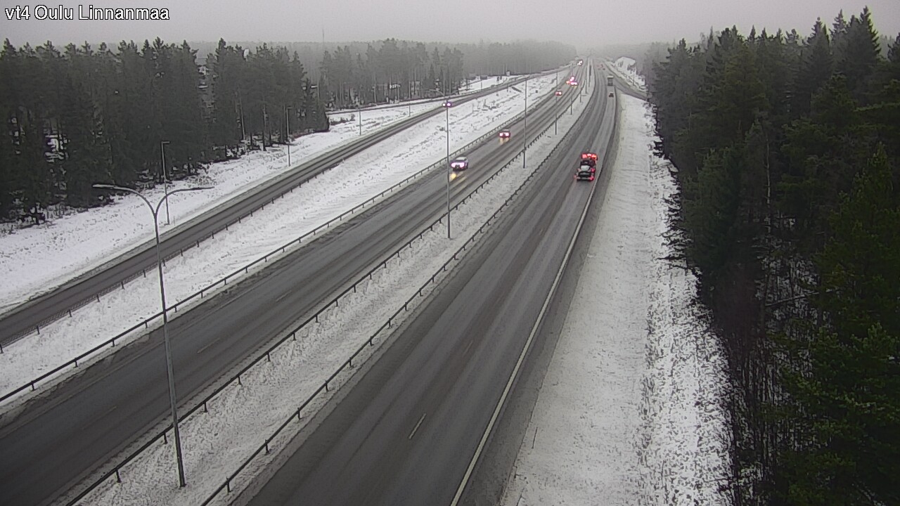 Weather Camera Image Road 4 Oulu, Linnanmaa, Oulu, Pohjois-Pohjanmaa
