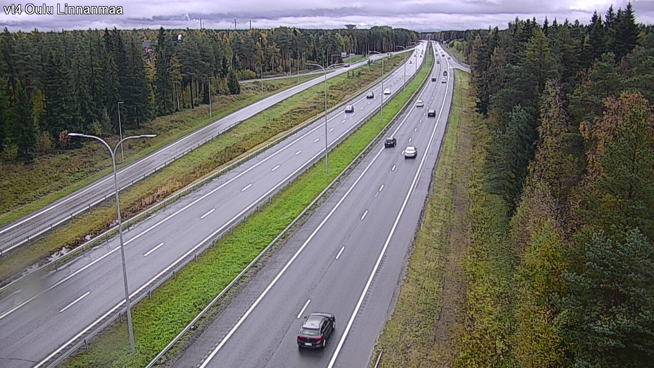 Weather Camera Image Road 4 Oulu, Linnanmaa, Oulu, Pohjois-Pohjanmaa